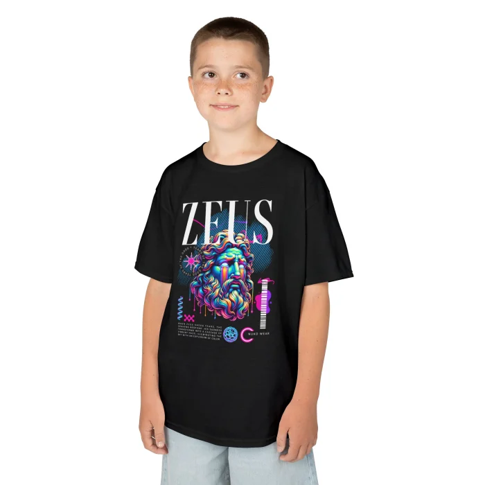 T-shirt Dziecięcy z nadrukiem Zeus